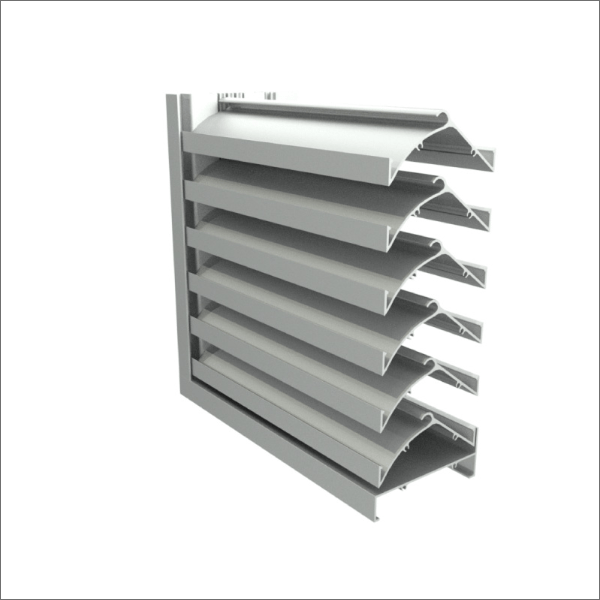 ESM-5LS Impact Resistant Louver (Florida Approved)